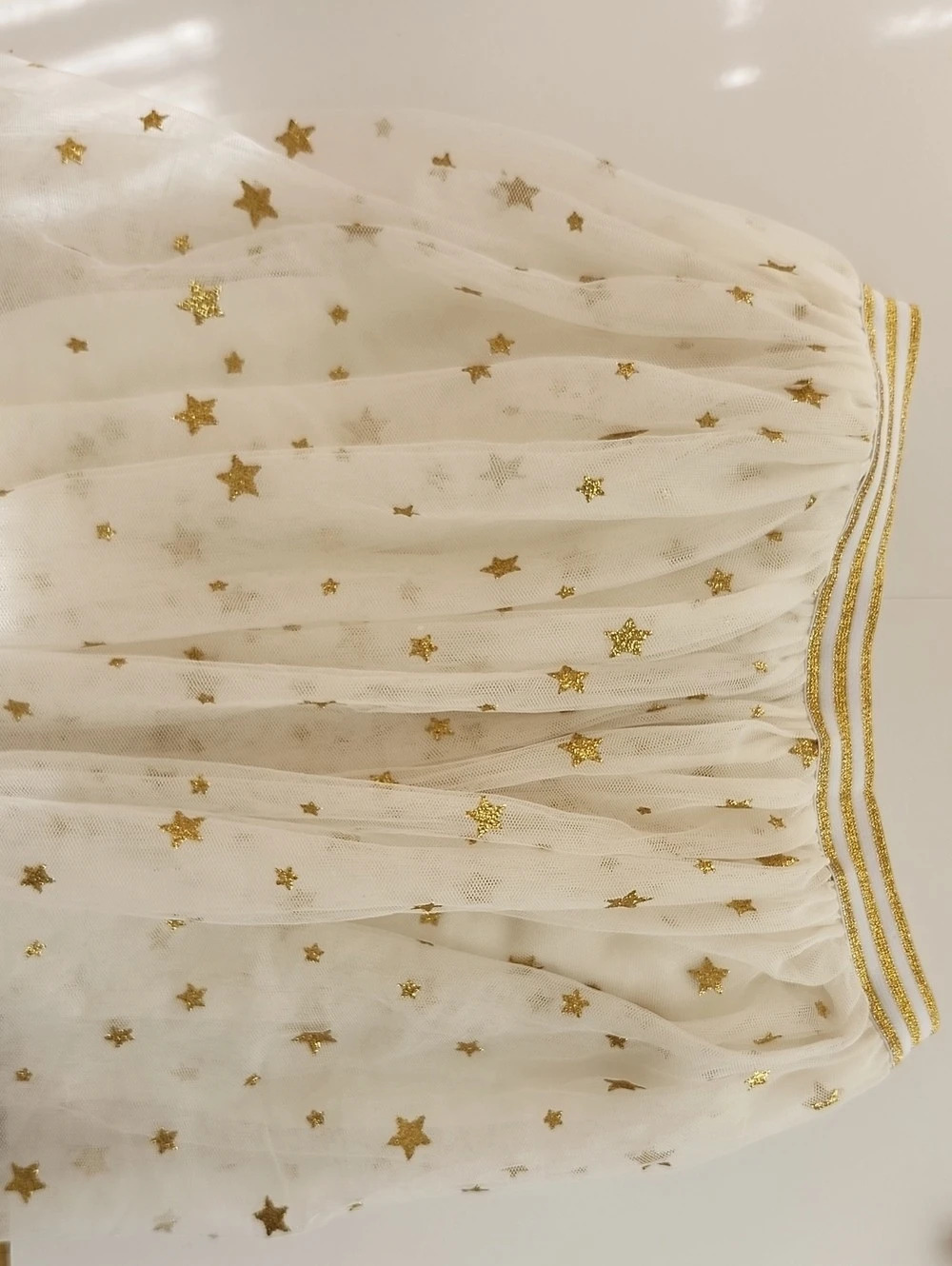 Zunie Star Print Gold Tutu/Skirt